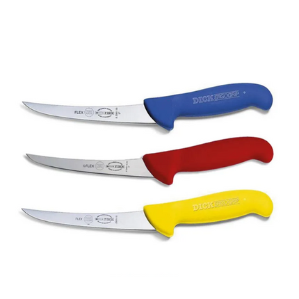 F-Dick Ergogrip Boning Knife Curved Blade FLEX 15cm