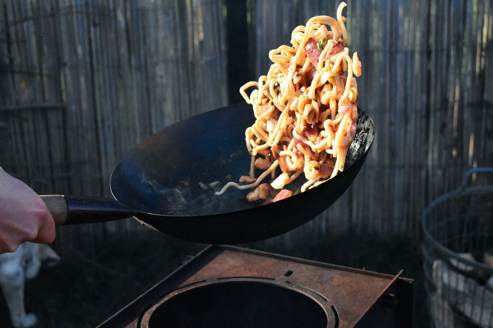 Stoked BBQ Wok plate