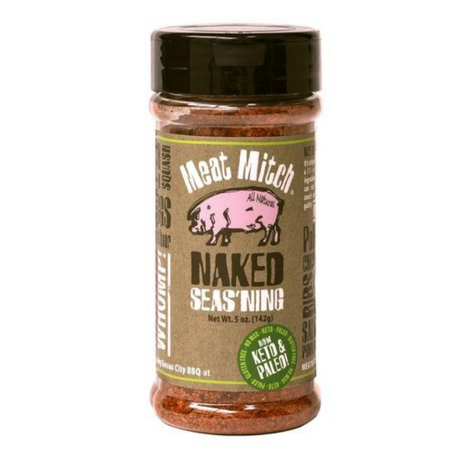 Meat Mitch Naked Seas'ning Rub – ganz natürlich, 5,5 Unzen