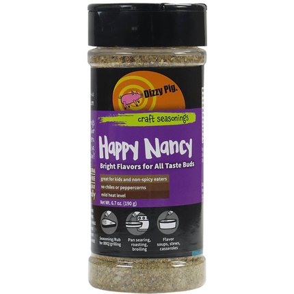 Dizzy Pig BBQ Happy Nancy Rub 6.7oz