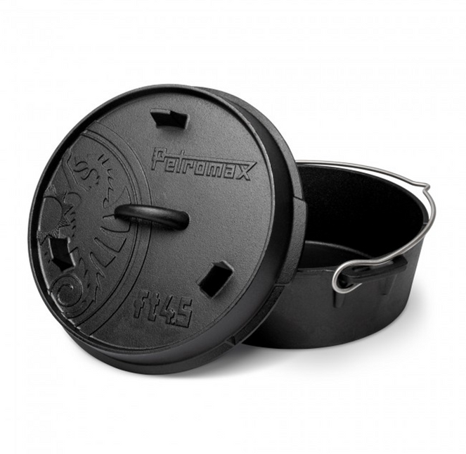 Petromax 4,5Quarts / 3,5 Liter Dutch Oven zonder Pootjes