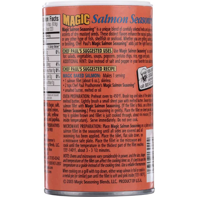 Paul Prudhomme Salmon Magic 7 oz