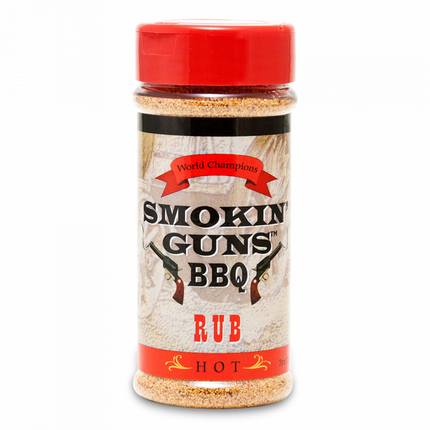 Smokin' Guns BBQ Hot Rub 7oz