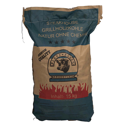 Black Ranch Red Quebracho Argentina Charcoal 15 kg