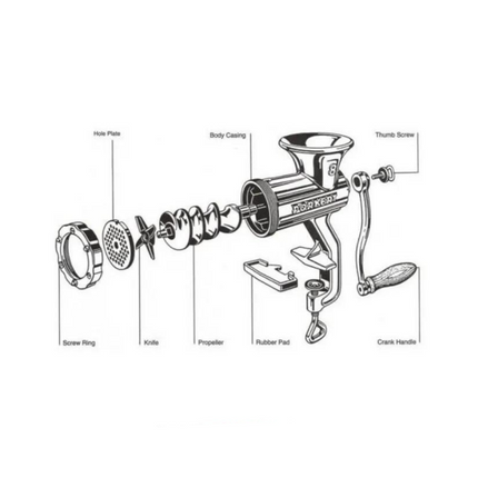 Porkert no8 Body Casing / Behuizing