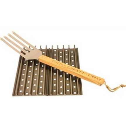 The Original Grill Grate Set for Green Mountain Grills TREK