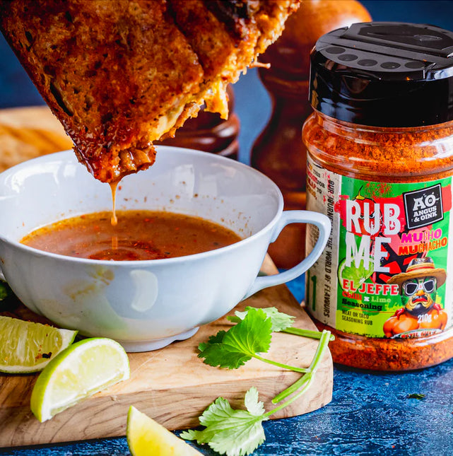 Angus&amp;Oink (Rub Me) El Jefe Chilli x Lime Seasoning 210 grams