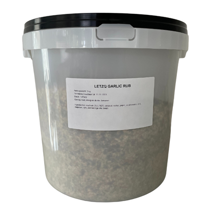 LetzQ Knoblauch Rub 5 kg