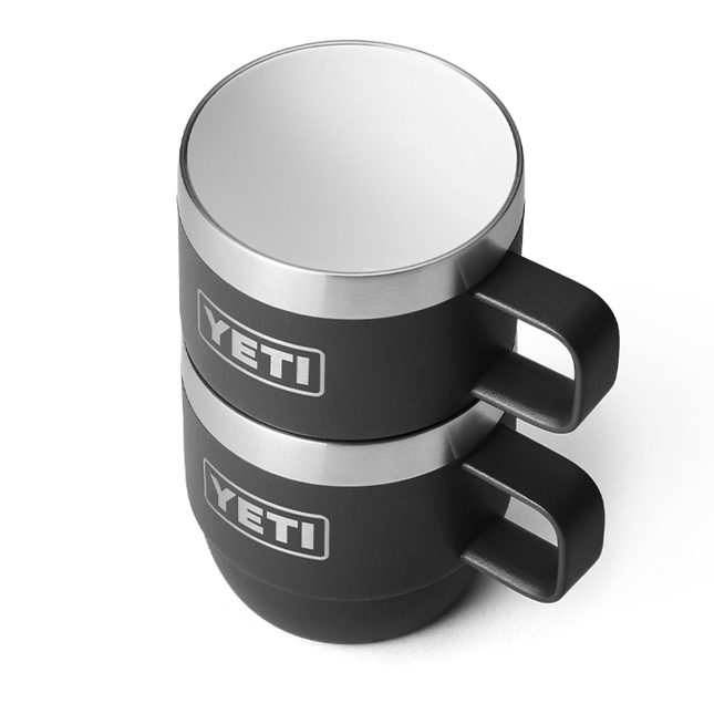 Yeti Rambler Stapelbare Mokjes Black 2 stuks 6 oz