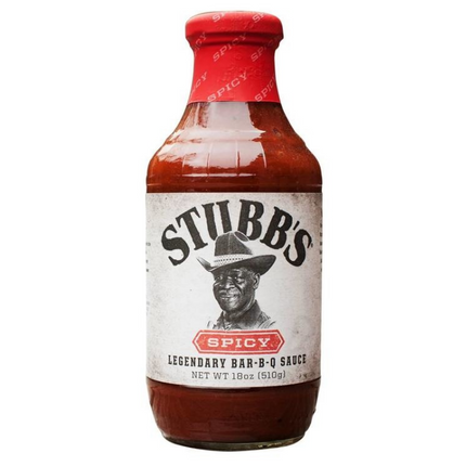 Stubb's Spicy BBQ Sauce 18oz