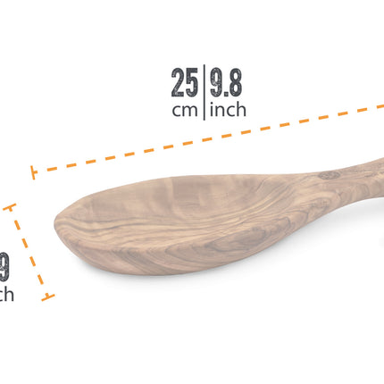 Petromax Flat Bowl Olive Wood 23 cm