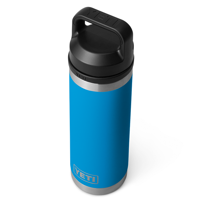 YETI Rambler 18 Oz Bottle Chug Big Wave Blue