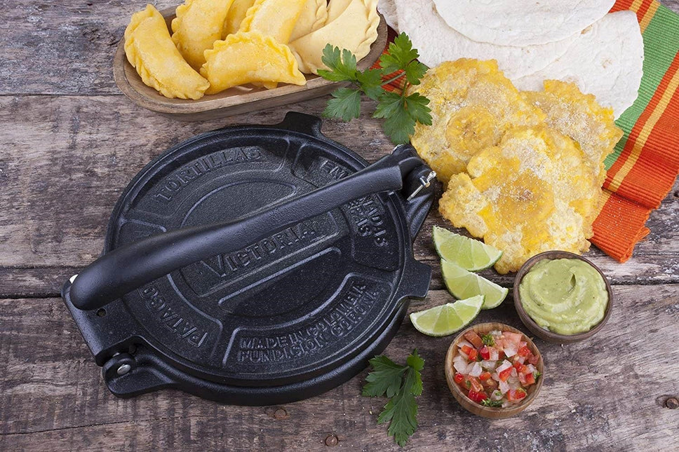 Victoria Cast Iron Tortilla Press 20 cm