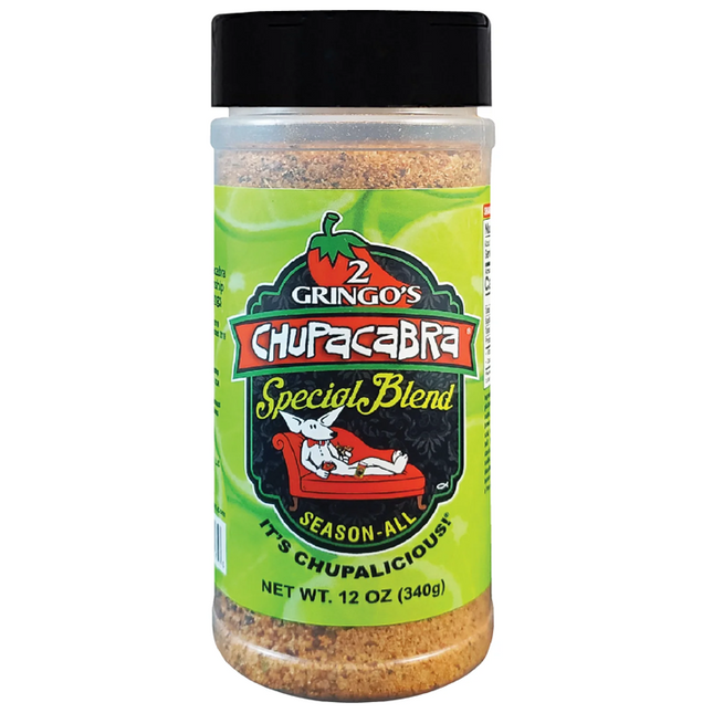 2 Gringos Chupacabra Special Blend Rub 12 oz