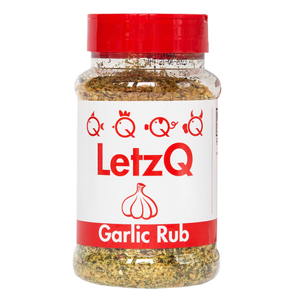 LetzQ Garlic BBQ Rub 325 Gramm