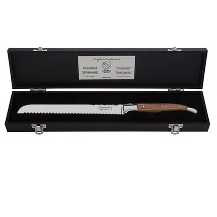 Laguiole Bread Knife Olive Wood