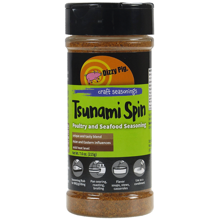 Dizzy Pig BBQ Tsunami Spin Rub 7.6oz