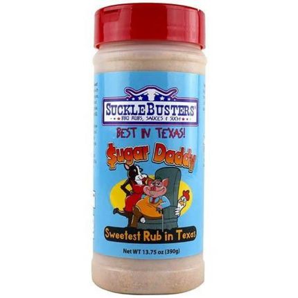 Sucklebusters Sugar Daddy BBQ Rub 13.75 oz