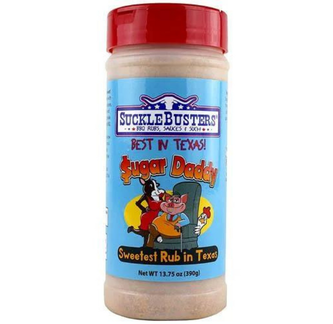 Sucklebusters Sugar Daddy BBQ Rub 13.75 oz