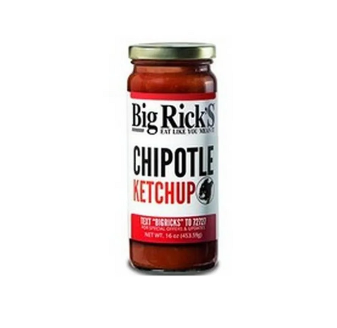 Big Rick's Chipotle Ketchup BBQ Sauce 16oz