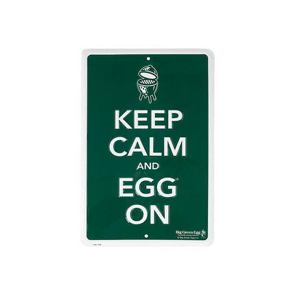 Big Green Egg Text Sign Green Keep Calm And Egg On 