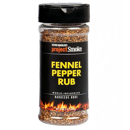 Project Smoke Fennel Pepper Rub 6.5oz