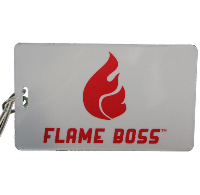 Flame Boss Kofferlabel