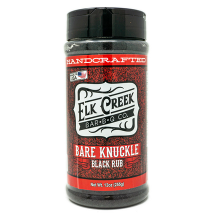 Elk Creek Bare Knuckle Black Rub 12oz