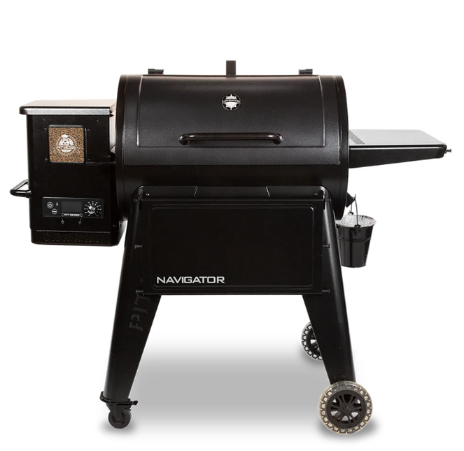 Pit Boss Navigator 850 Wood Pellet Grill + FREE Wifi Controller and Cover