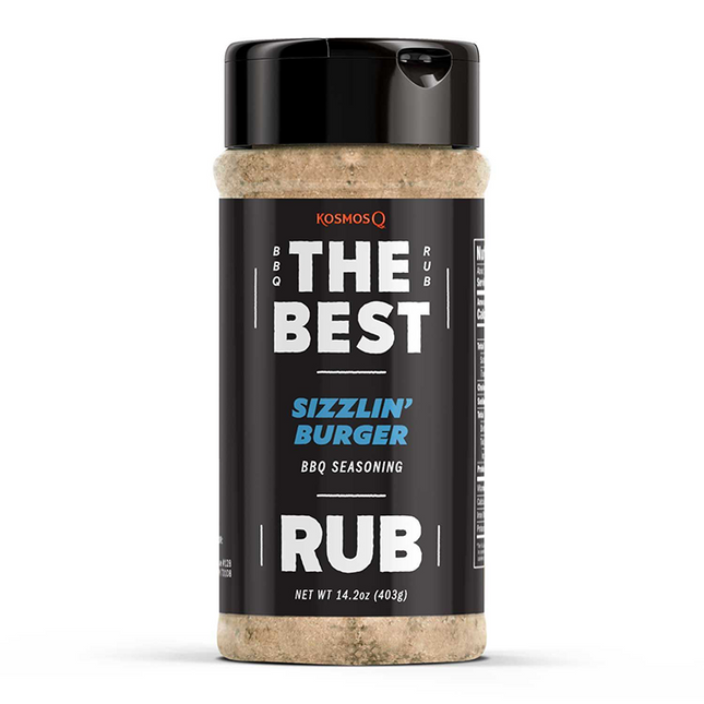 Kosmos The Best Sizzlin' Burger Rub 14.2 oz