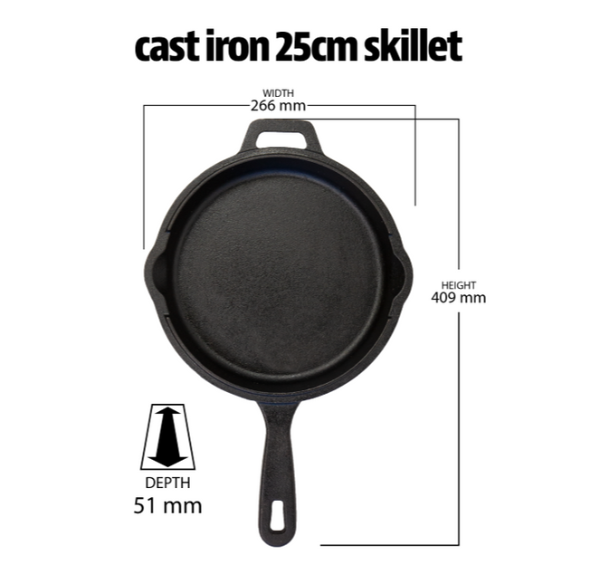 Pit Boss Cast Iron Starter Set 6-piece