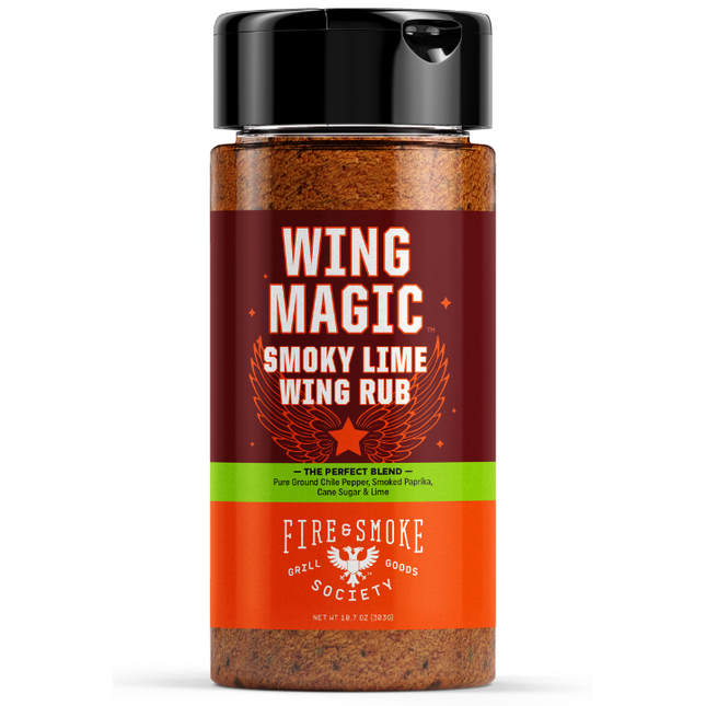 Fire&Smoke Wing Magic Smoky Lime Wing Rub 8.5 oz