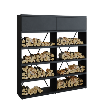 OFYR Wood Storage Black 200