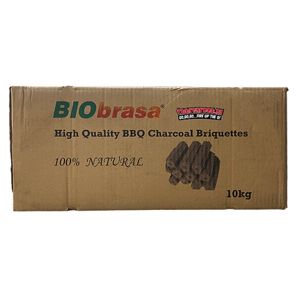 Ecobrasa Biobrasa Briquettes Tubes 10 kg