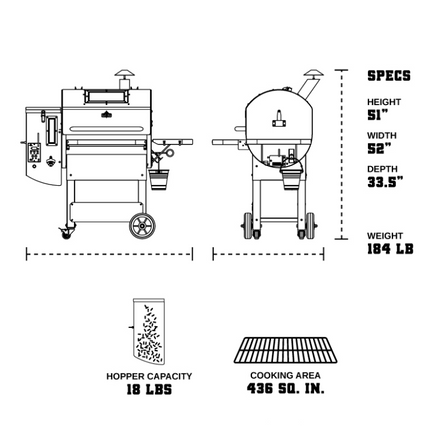 Green Mountain Grills Ledge Prime 2.0