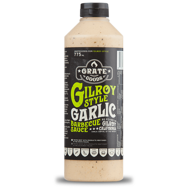 Grate Goods Gilroy Garlic Barbecue Sauce 775 ml