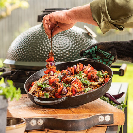 Big Green Egg Cast Iron Skillet Large/XLarge/XXLarge