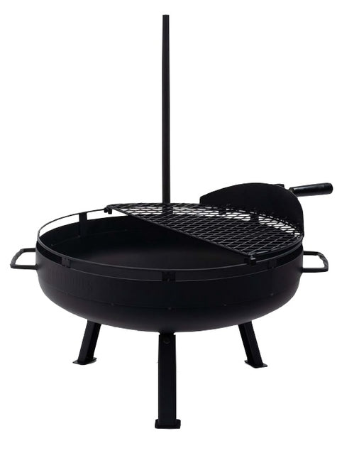 Barebones Cowboy Fire Pit Grillsystem