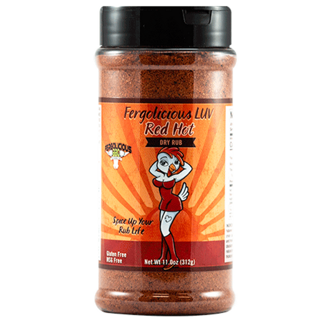 Fergolicious Red Hot Luv Dry Rub 6oz