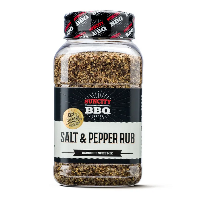 SunCity BBQ Salt &amp; Pepper Rub 580 Gramm