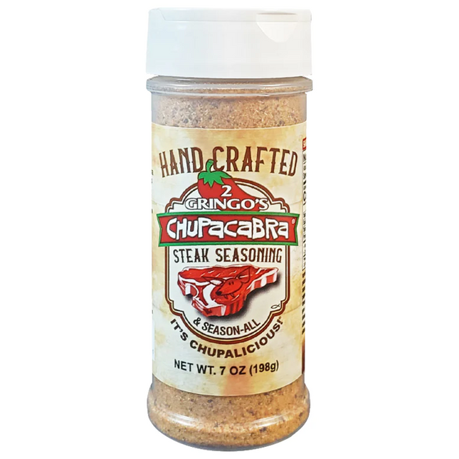 2 Gringos Chupacabra Handcrafted Steak Seasoning 7 oz