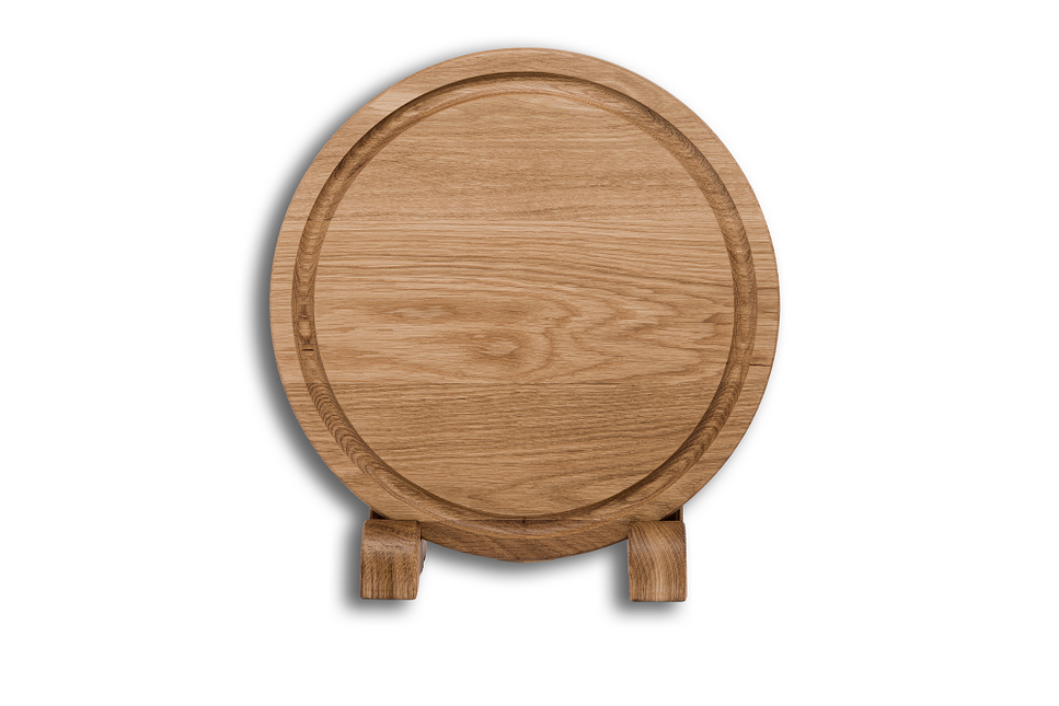 Baas Boards Eiken Houten Snijplank Rond Ø 35 cm