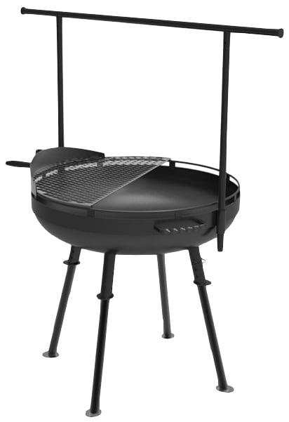 Barebones Side Table TBV Cowboy Fire Pit Grill System Small