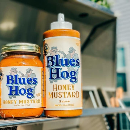 Blues Hog Honey Mustard Squeeze Bottle 21 oz