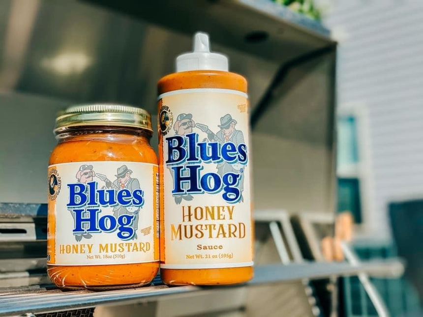 Blues Hog Honey Mustard Squeeze Bottle 21 oz