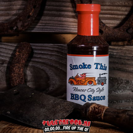 Smoke This BBQ Original KC Style BBQ Sauce 18oz