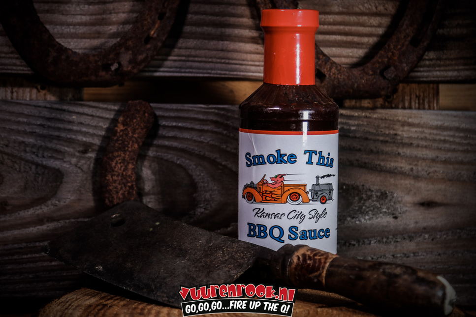 Smoke This BBQ Original KC Style BBQ Sauce 18oz