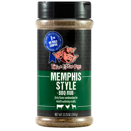 Three Little Pigs Memphis Style BBQ Rub 12.25oz