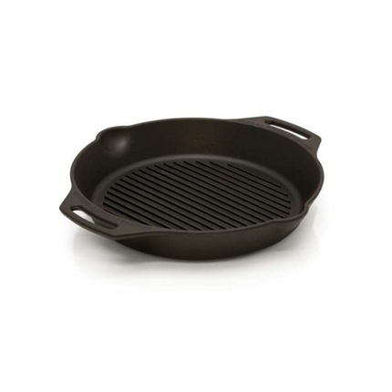 Petromax Cast Iron Grill Skillet 30cm met Twee Handvaten