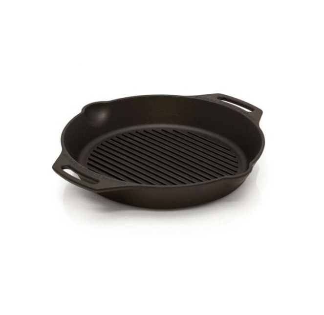 Petromax Cast Iron Grill Skillet 30cm with Two Handles